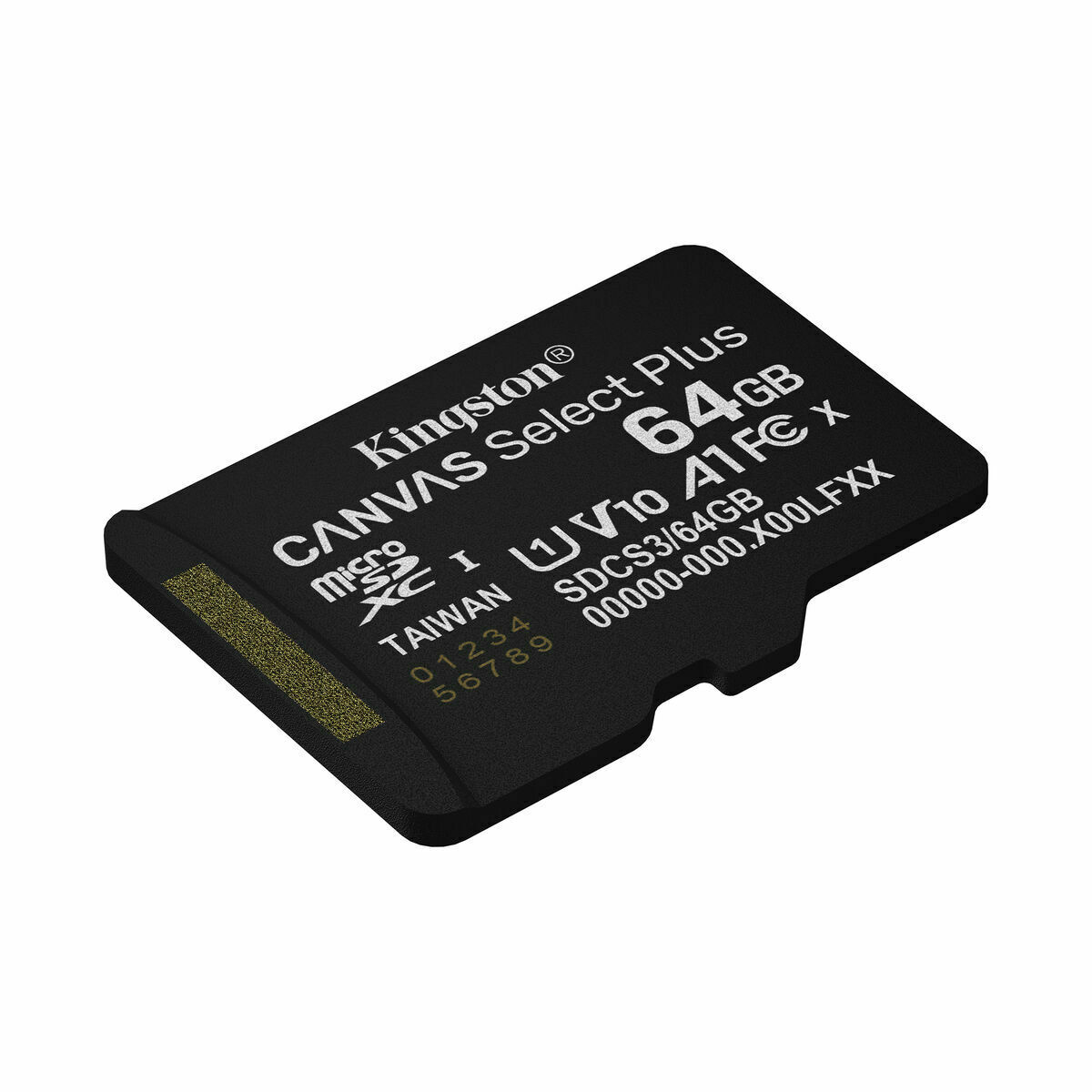 Afbeeldingen van Micro SD Memory Card with Adaptor Kingston SDCS3/64GBSP 64 GB
