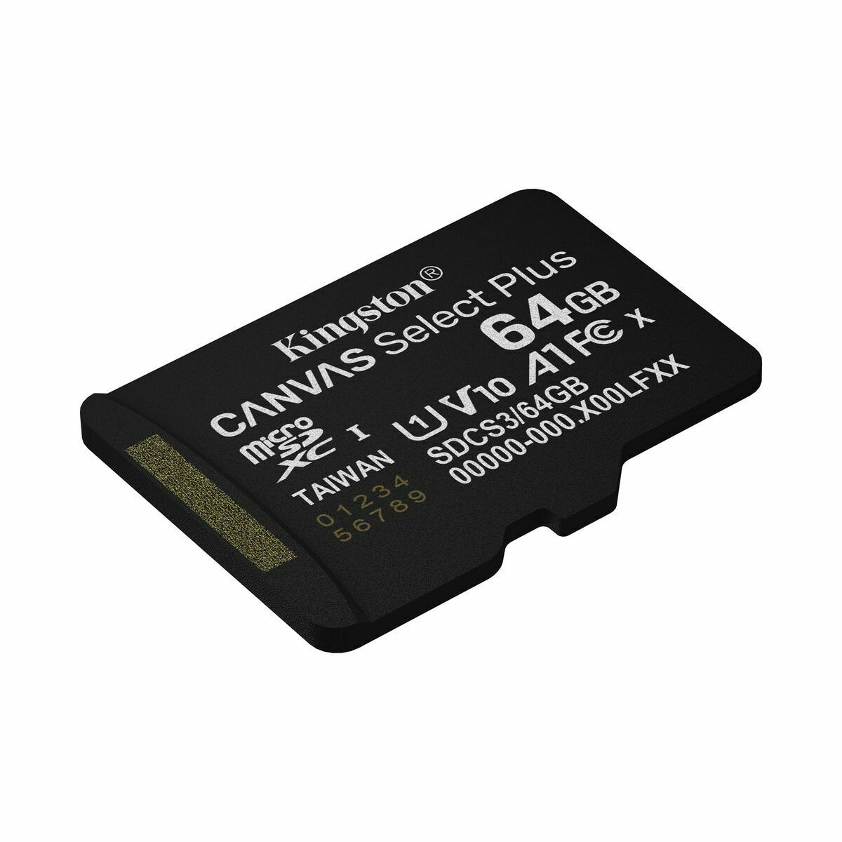 Afbeeldingen van Micro SD Memory Card with Adaptor Kingston SDCS3/64GBSP 64 GB