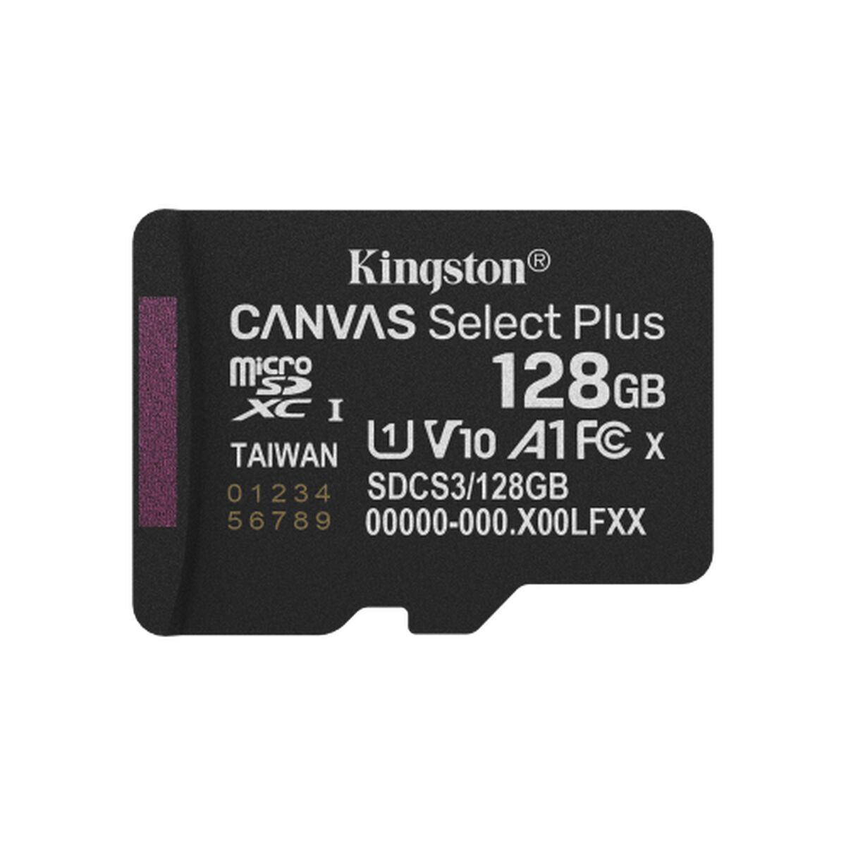 Bild von Micro SD Memory Card with Adaptor Kingston SDCS3/128GBSP 128 GB