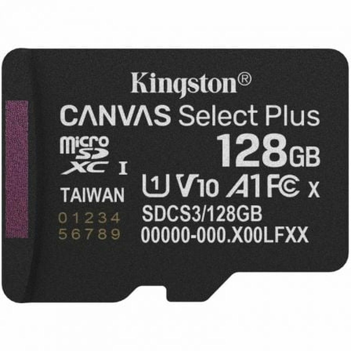 Afbeeldingen van Micro SD Memory Card with Adaptor Kingston SDCS3/128GBSP 128 GB