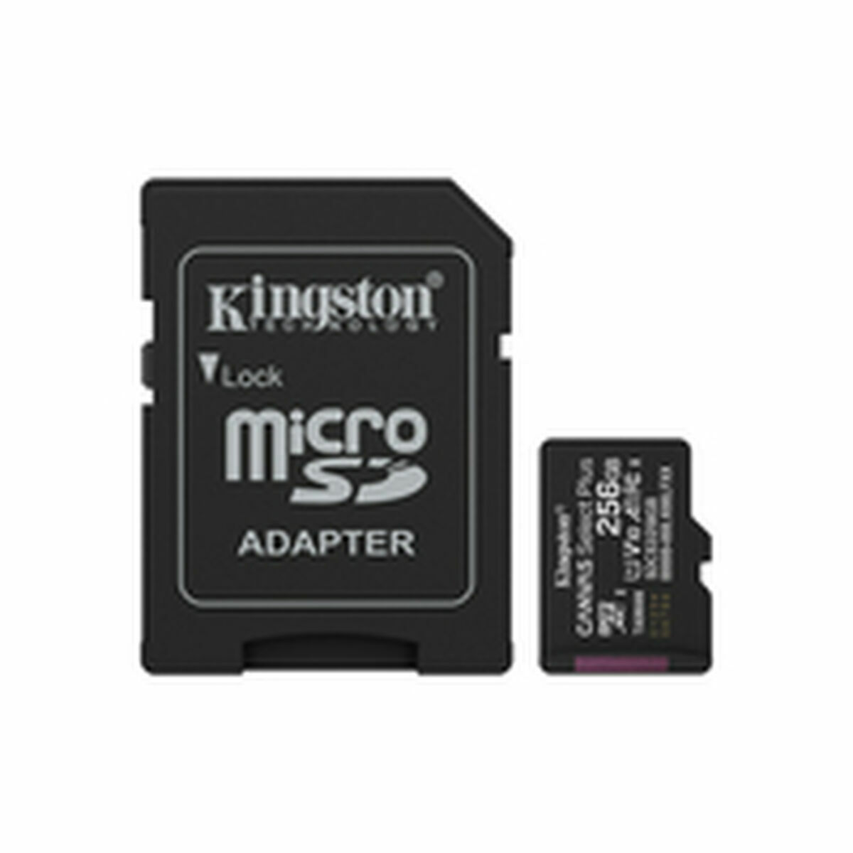 Image secondaire de Carte Mémoire Micro SD avec Adaptateur Kingston SDCS3/256GB 256 GB