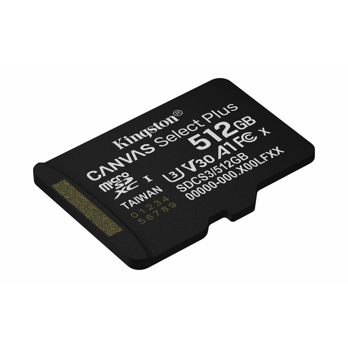 Afbeeldingen van Micro SD Memory Card with Adaptor Kingston SDCS3/512GBSP 512 GB