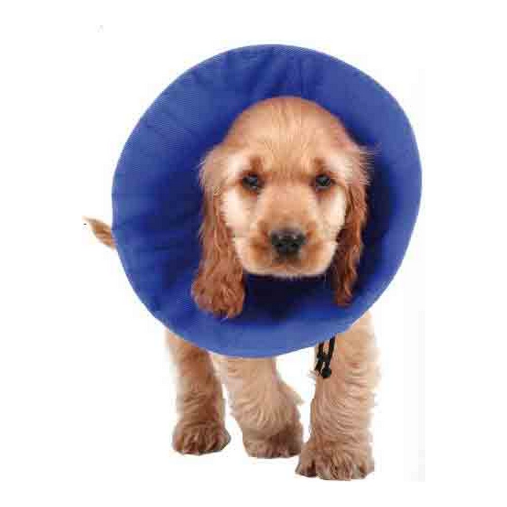 Collier de protection Isabelino pour chiens KVP EZ Soft Bleu (35-60 cm)
