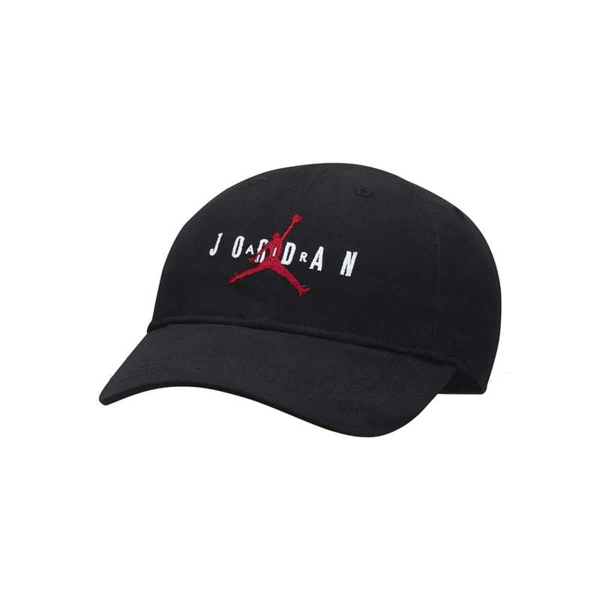 Kinderpet Jordan Strapback  Zwart (8-10 Jaar)