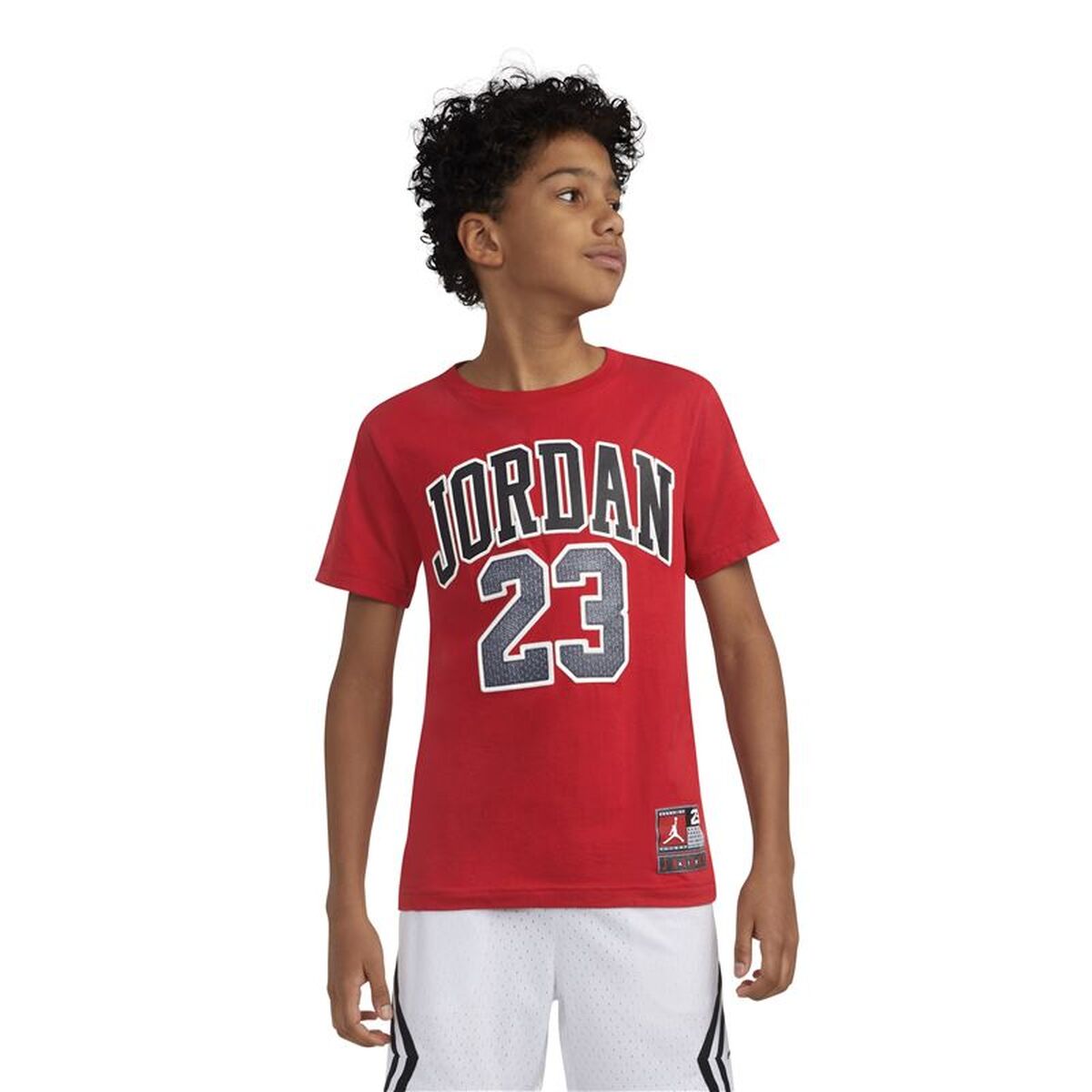 Child’s Short Sleeve T-Shirt Jordan Practice Flight Ss Red