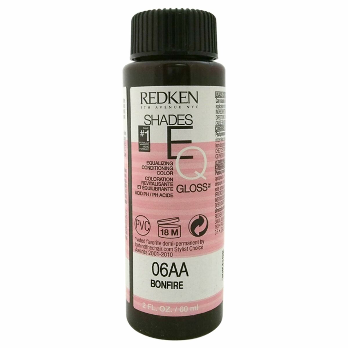 Semi-permanent Farve Redken Shades EQ 06AA bonfire (3 x 60 ml)