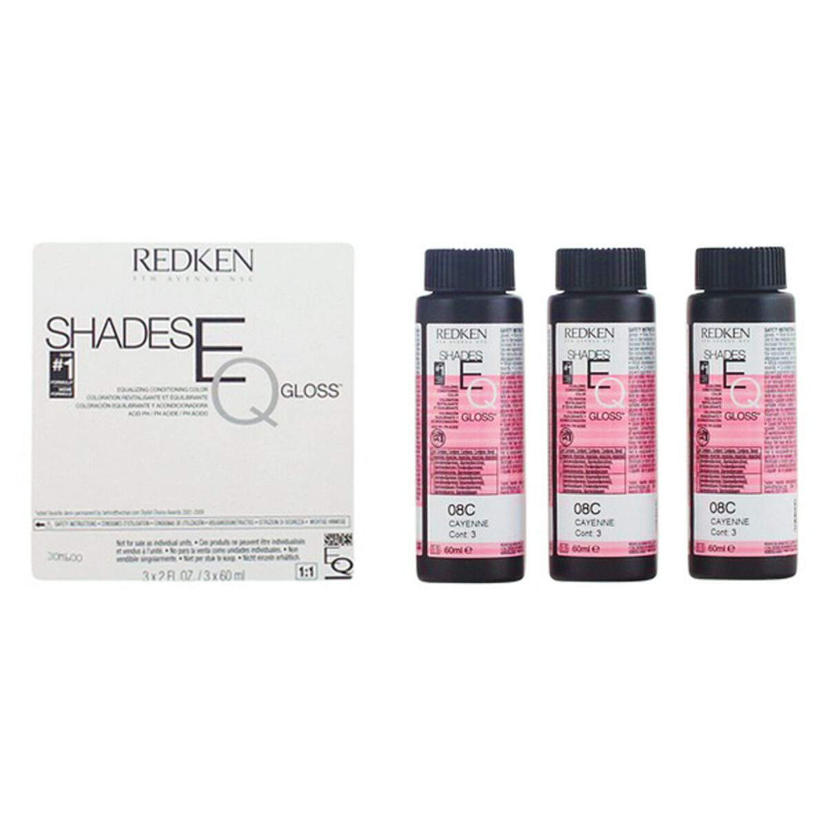 Semi-permanent Farve Shades Eq N08c Redken (60 ml)