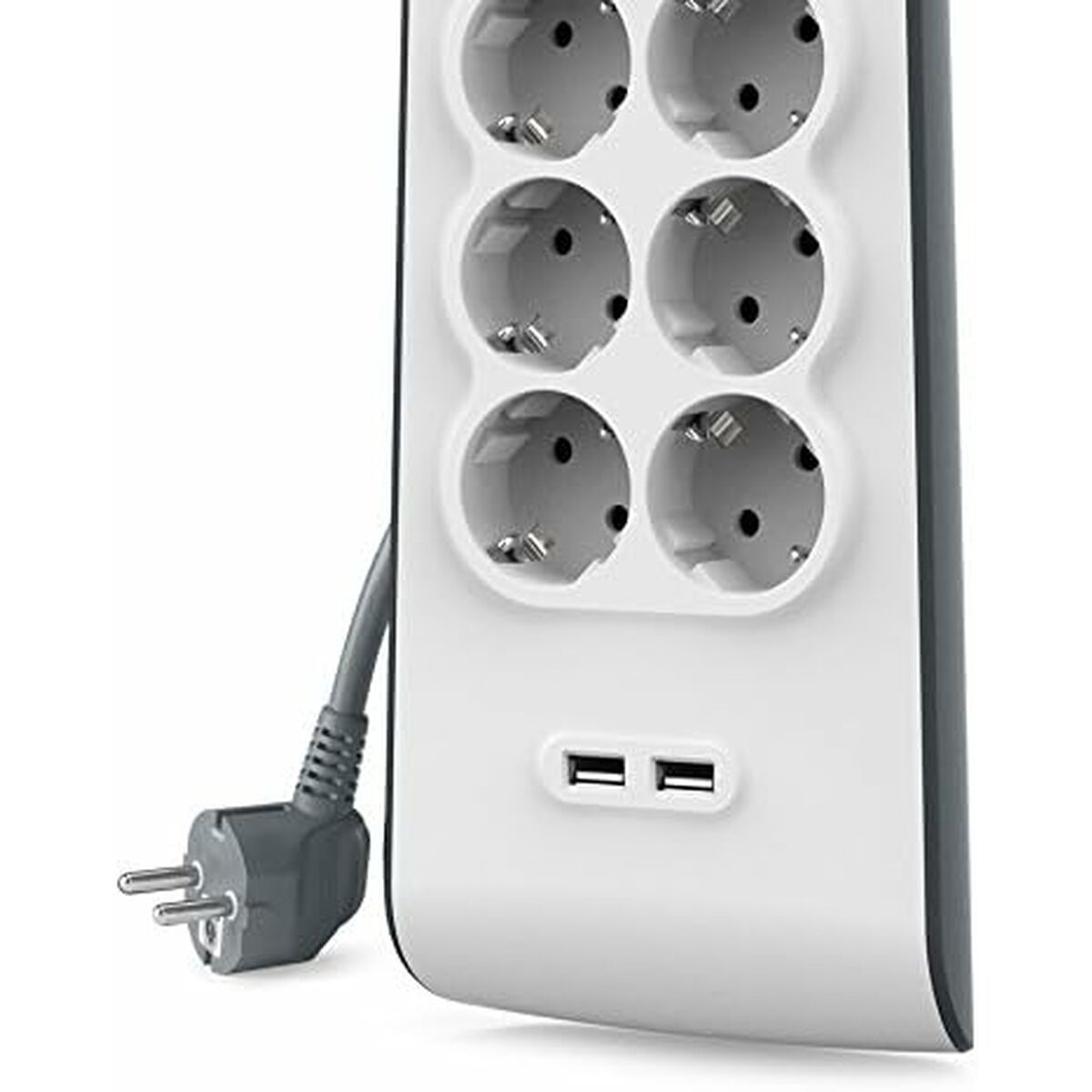 Picture of Power Socket 8 Sockets with Switch Belkin BSV804VF2M USB x 2 White (2 m)