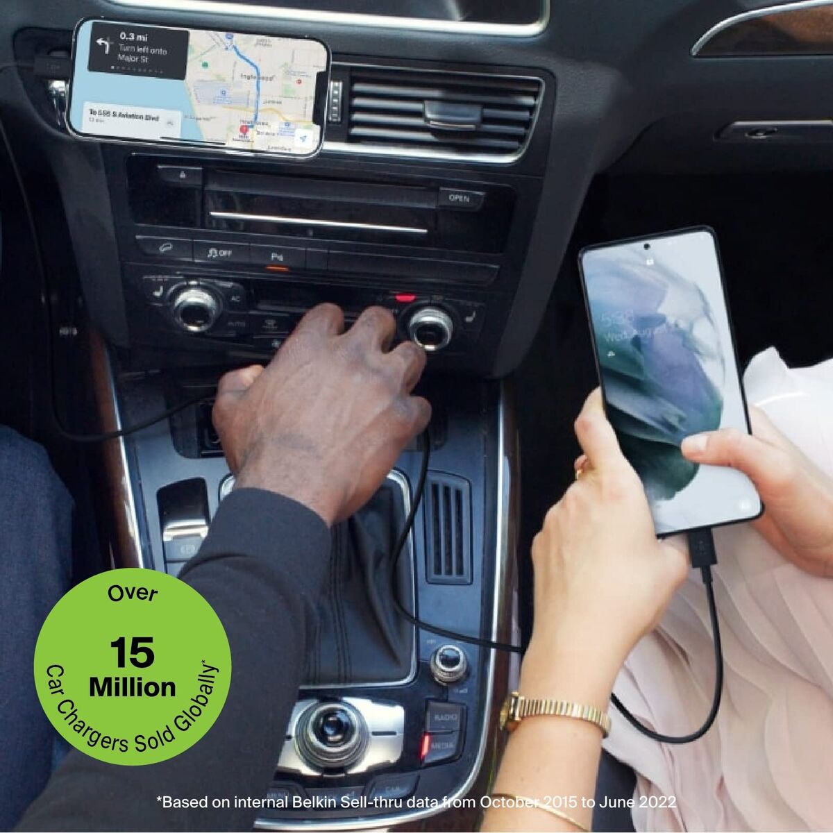 Bild von Car Charger Belkin Boost Charge Black