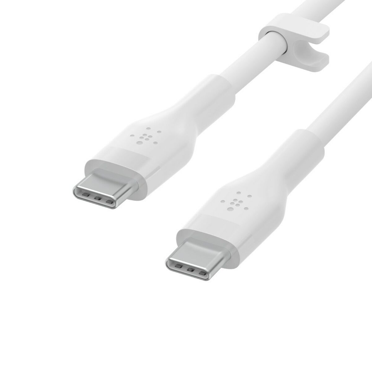 Câble USB-C vers USB-C Belkin BOOST↑CHARGE Flex Blanc 1 m