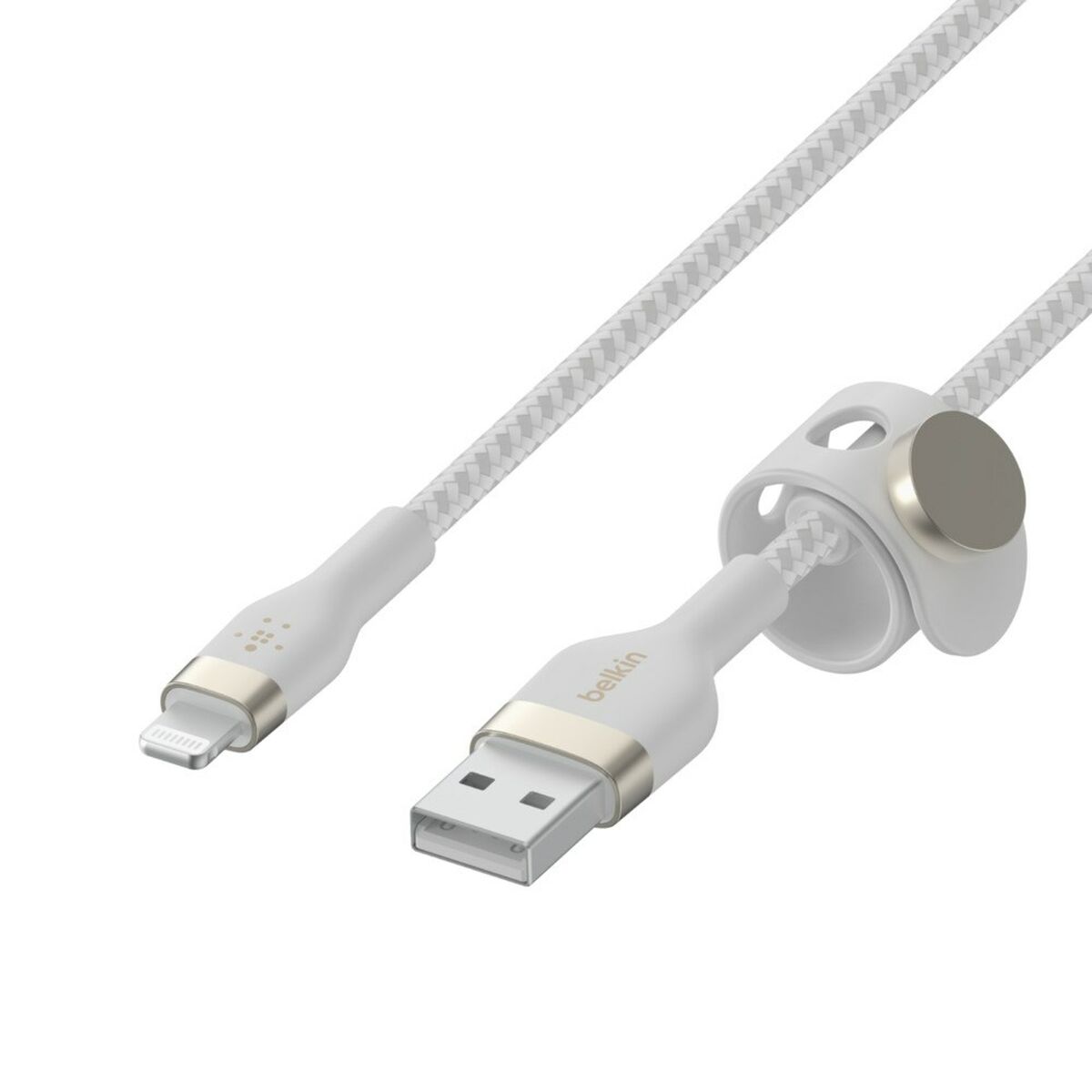 Câble USB vers Lightning Belkin CAA010BT3MWH Blanc 3 m