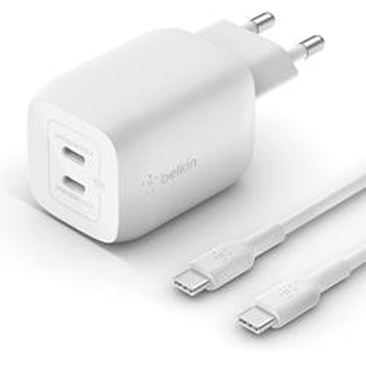 Wall Charger Belkin WCH013VF2MWH-B6 White 65 W