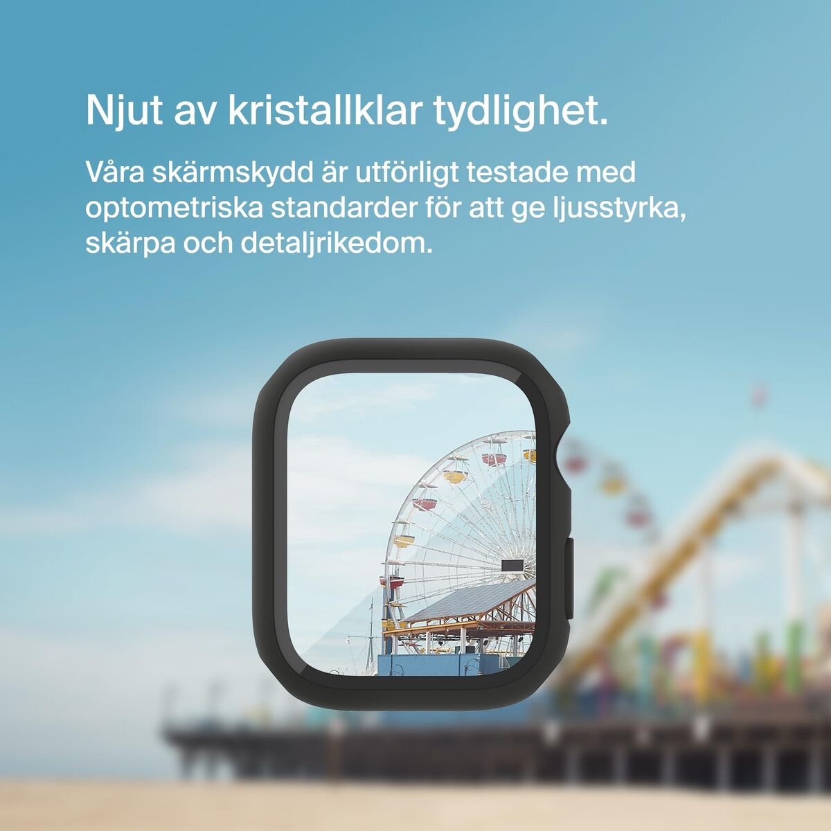 Picture of Smartwatch screen protector Belkin OVG004ZZBK-REV Black