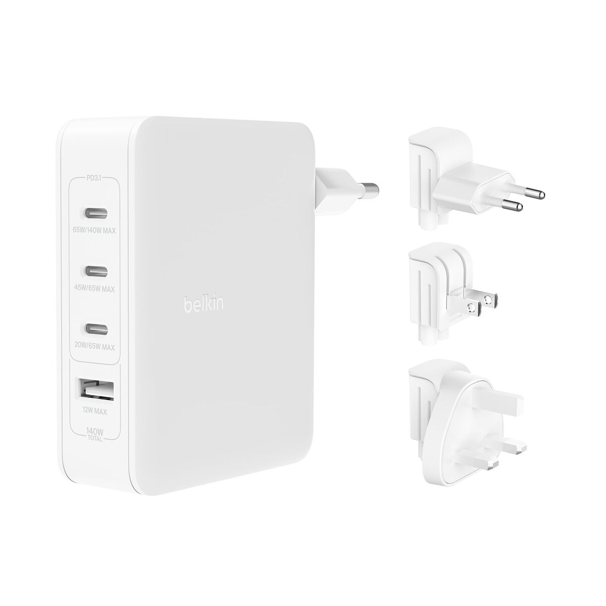 Bild von Wall Charger Belkin WCH014BTWH 140 W White