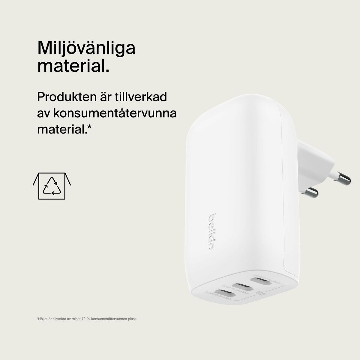Afbeeldingen van USB Cable Belkin WCC002CFWH White