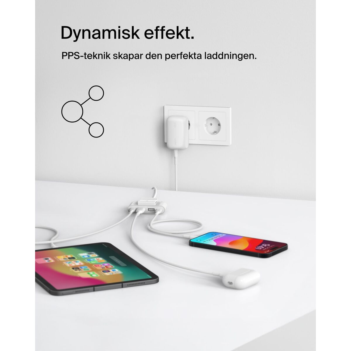 Wall Charger Belkin WCB009VFWH White