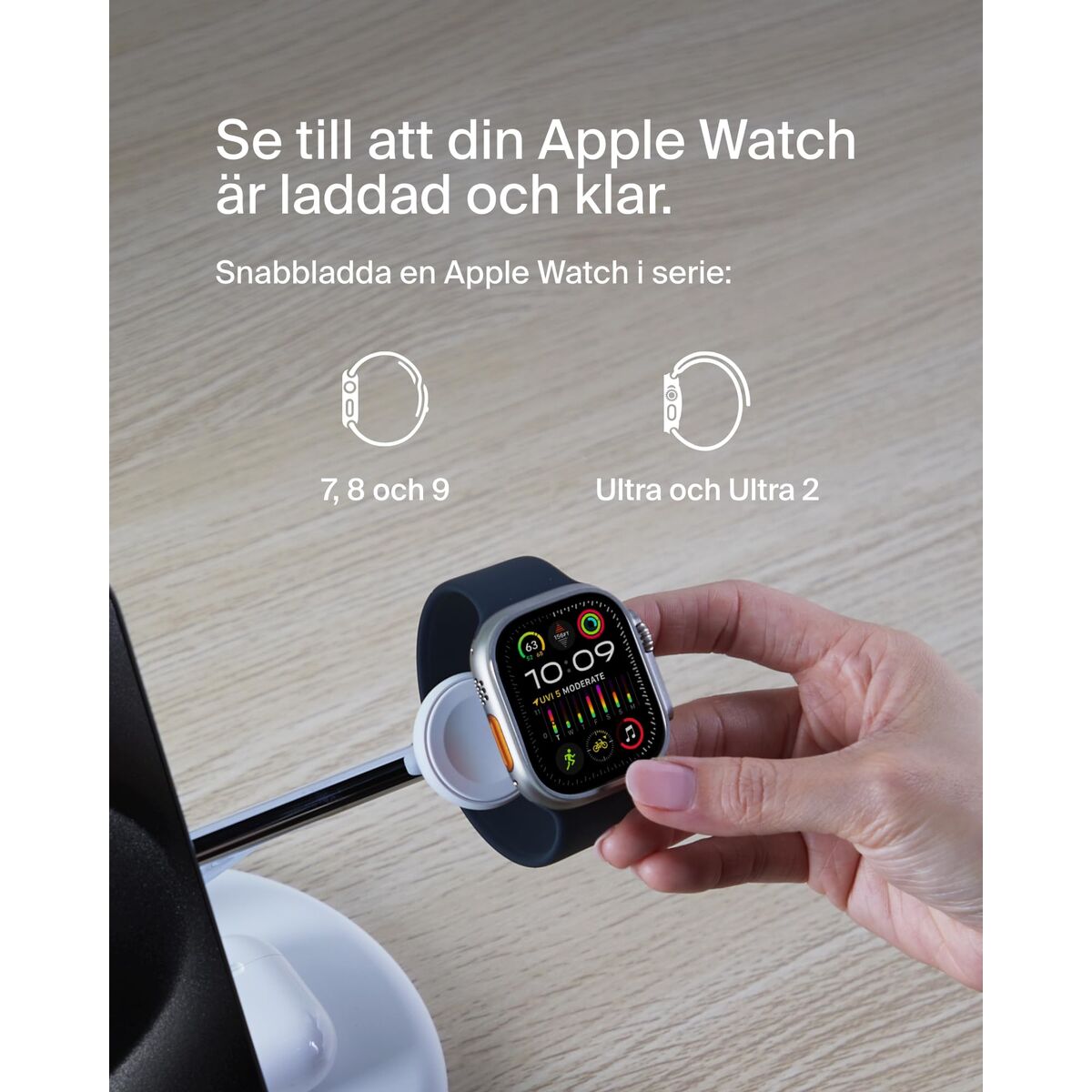 Bild von Wireless Charger with Mobile Holder Belkin WIZ023VFWH