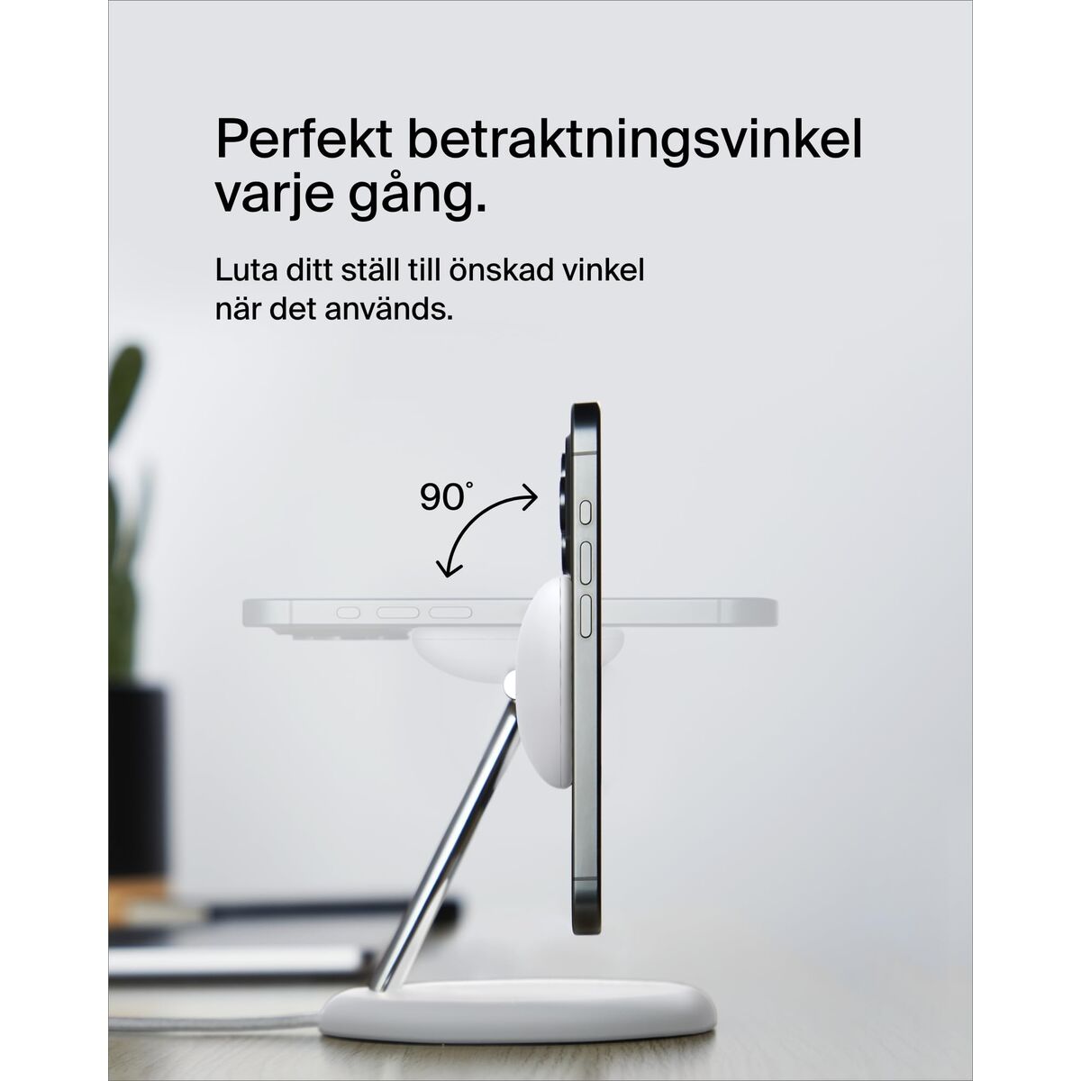 Bild von Wireless Charger with Mobile Holder Belkin WIZ023VFWH