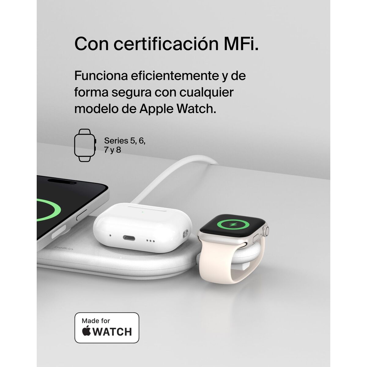 Bild von Cordless Charger Belkin WIZ022GLWH-B1