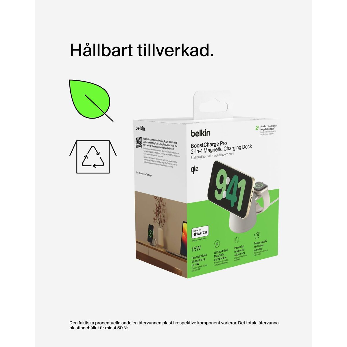 Afbeeldingen van Powerbank Belkin WIZ027VFH37 Beige