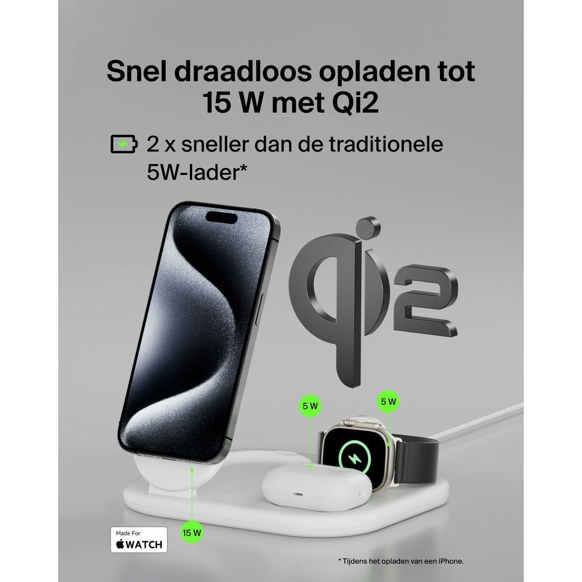 Afbeeldingen van Cordless Charger Belkin WIZ029VFWH