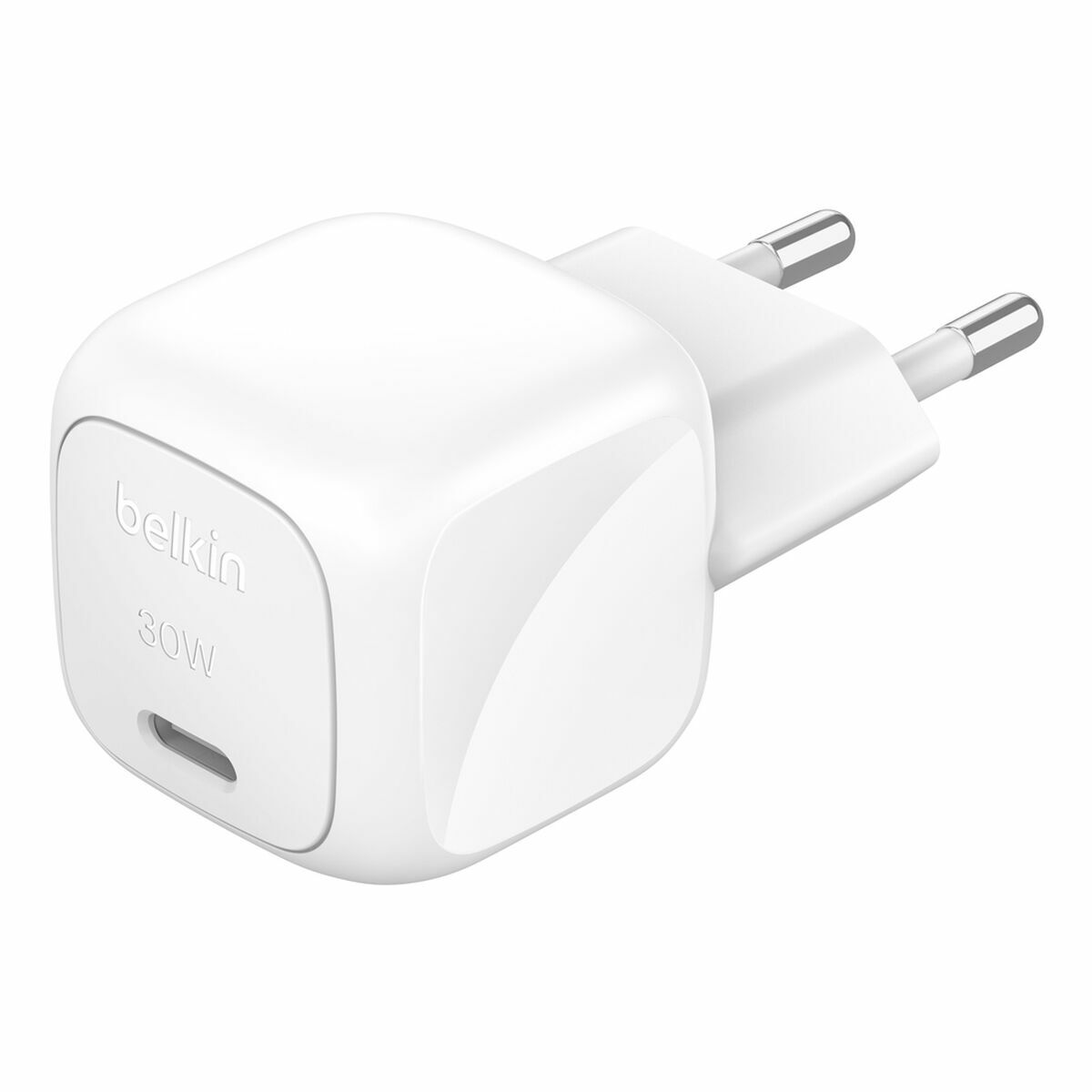 Afbeeldingen van Lightning Cable Belkin WCA008KQWH White 30 W
