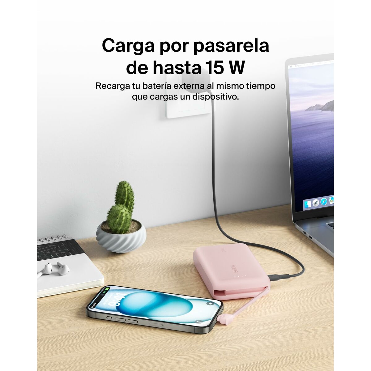 Powerbank Belkin BPB021HQPK Pink 10000 mAh