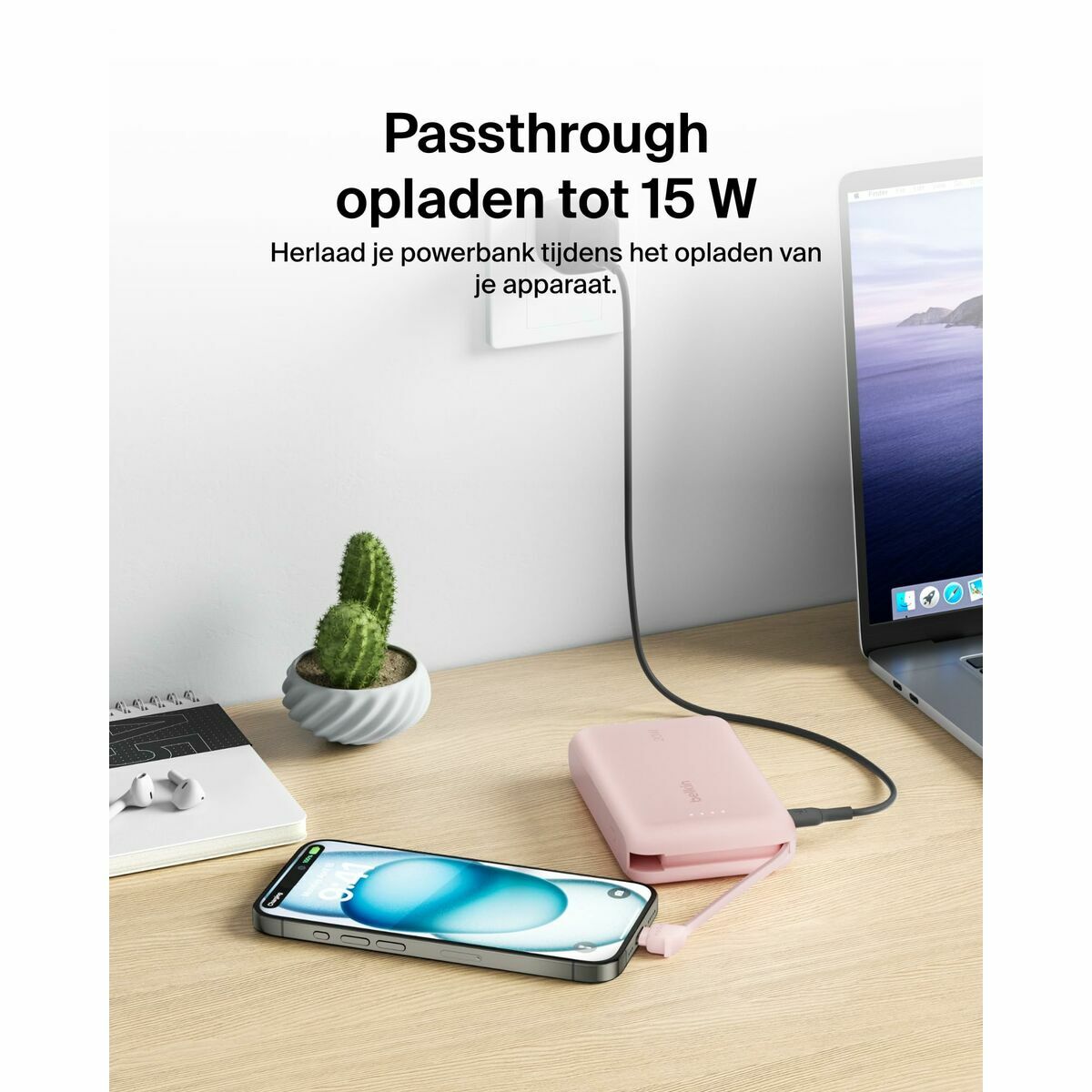 Powerbank Belkin BPB021HQPK Pink 10000 mAh