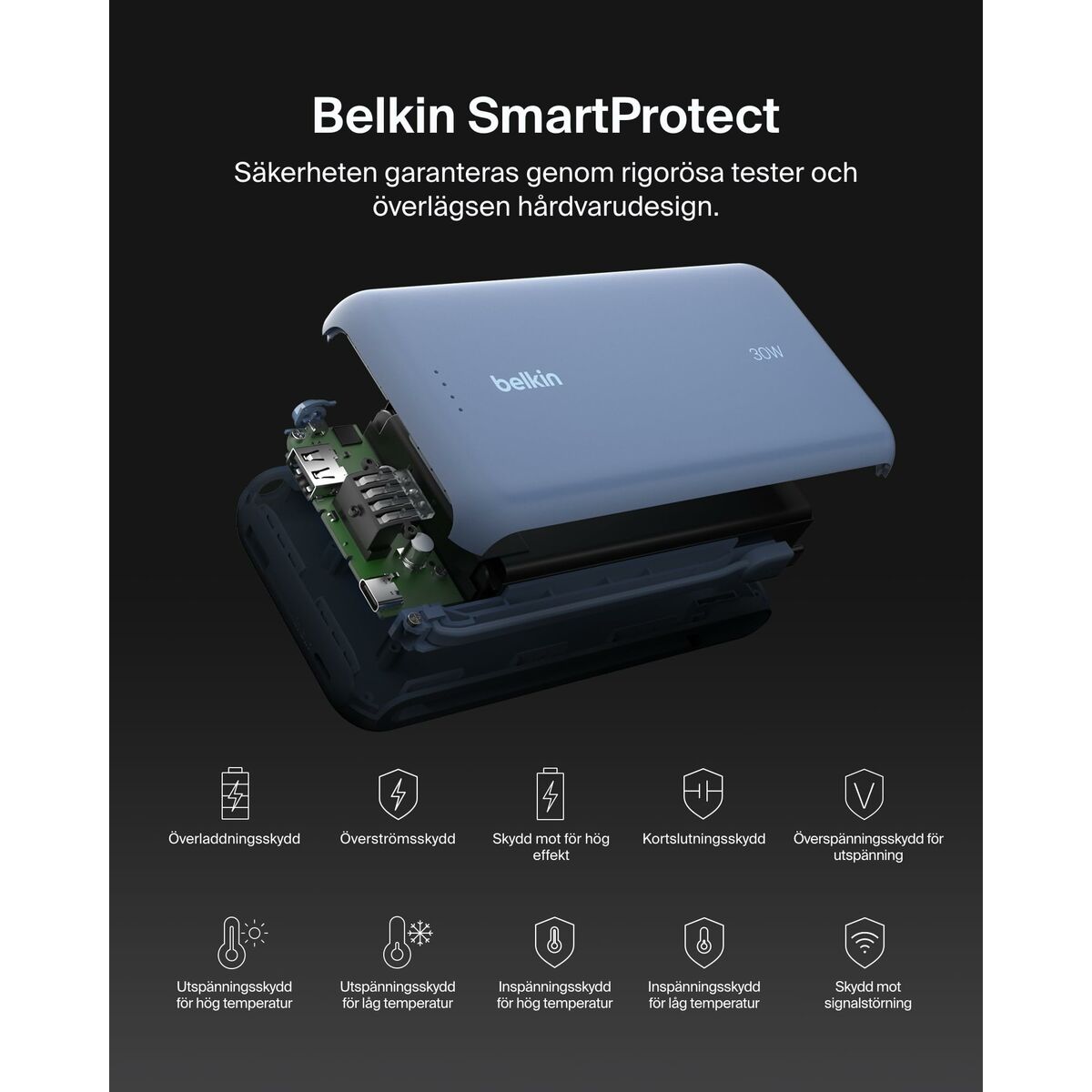 Powerbank Belkin BPB024HQBL Blue 20000 mAh