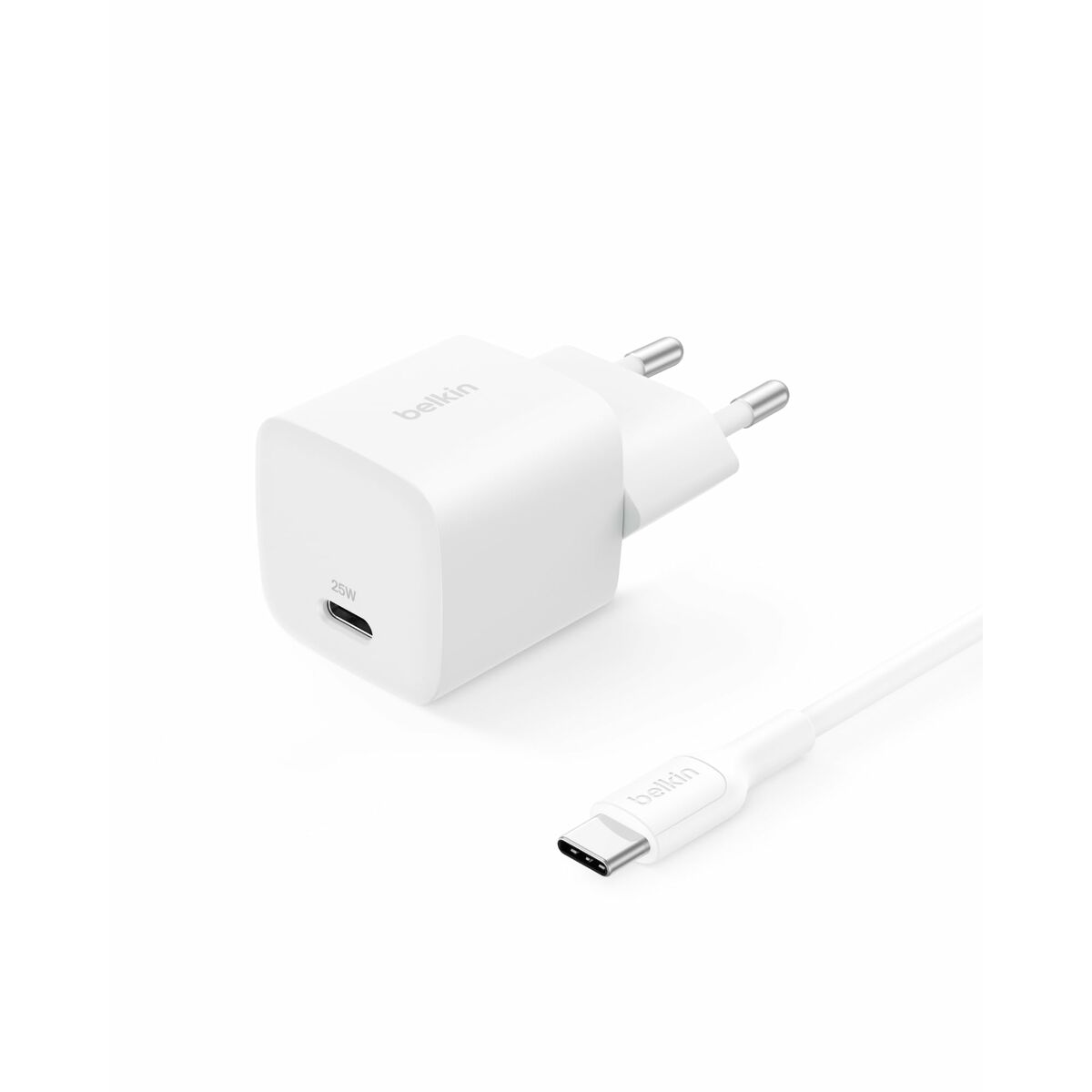 Afbeeldingen van Wall Charger Belkin WCA012KQ1MWH-B6 White 25 W