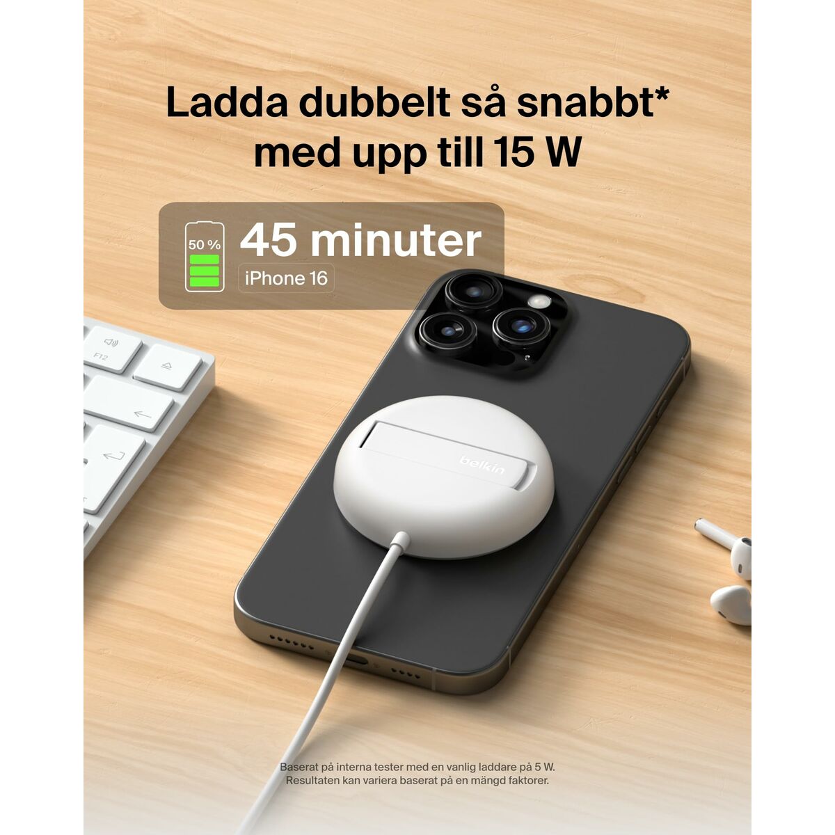 Image de Cordless Charger Belkin WIA011KQWH White