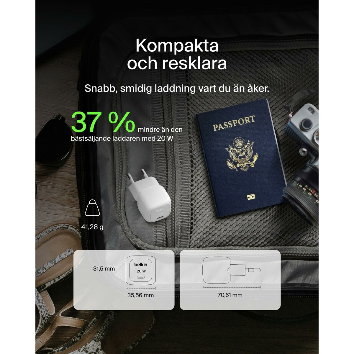 Bild von Lightning Cable Belkin WCA009KQ1MWH-B6 White