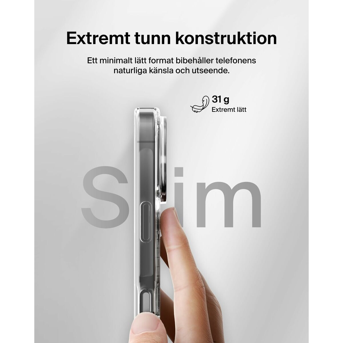 Mobile cover Belkin MSA027HQCL Transparent Clear