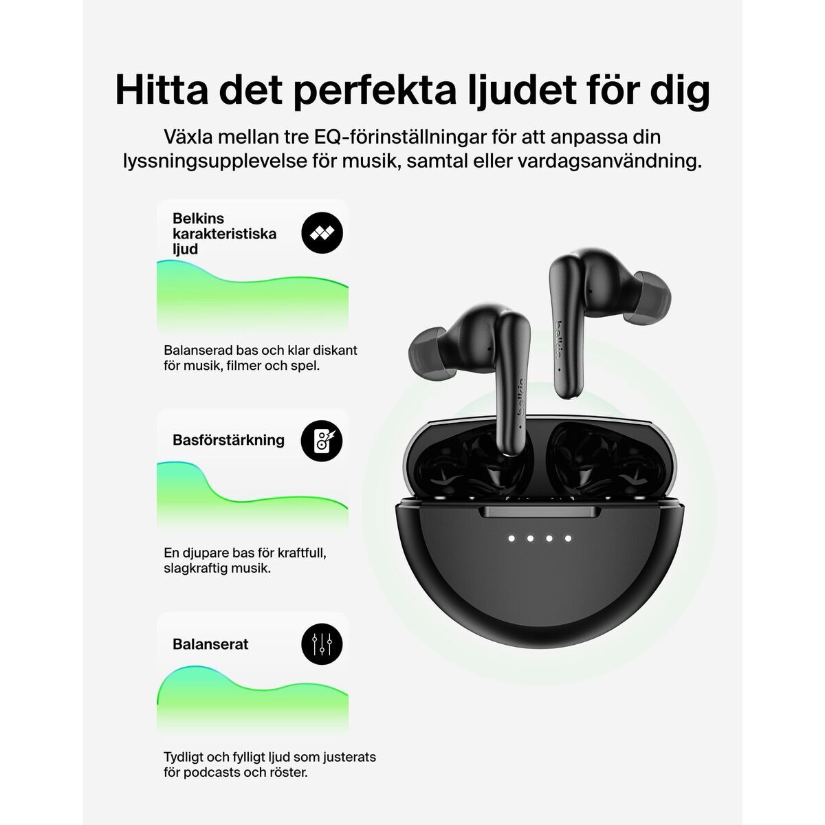 Headphones Belkin SoundForm Rhythm