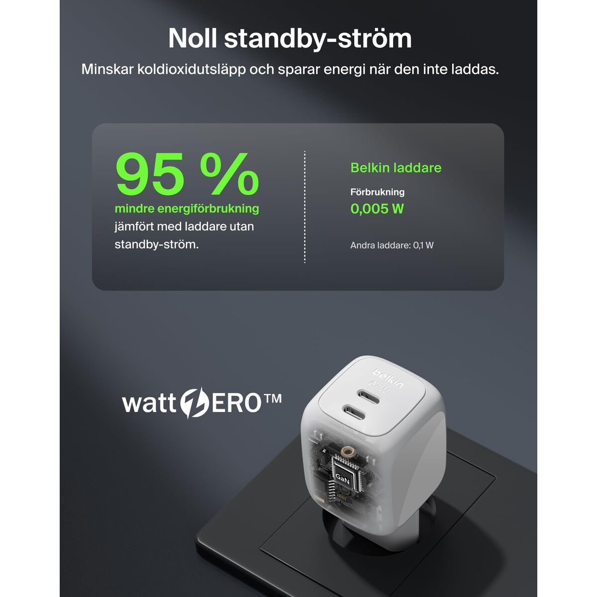 Obrazek Wall Charger Belkin WCH020KQWH White