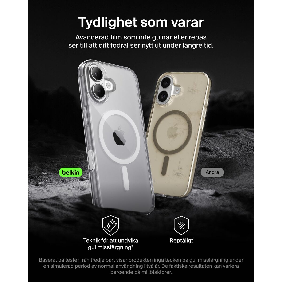 Mobile cover Belkin iPhone 17 Transparent