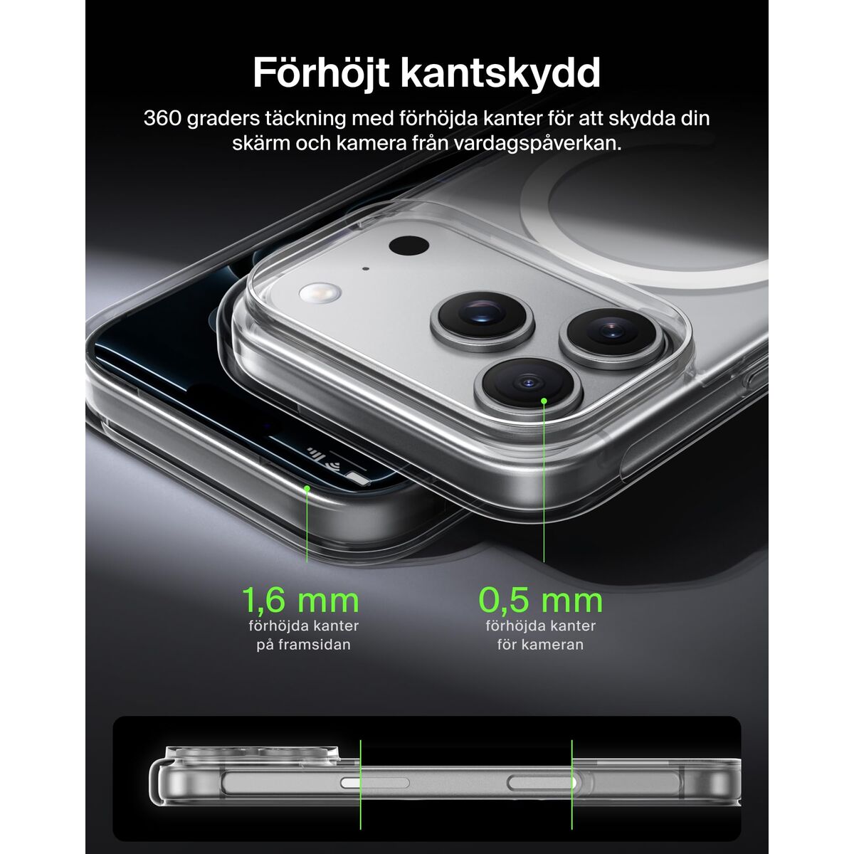 Mobile cover Belkin iPhone 17 Pro Transparent