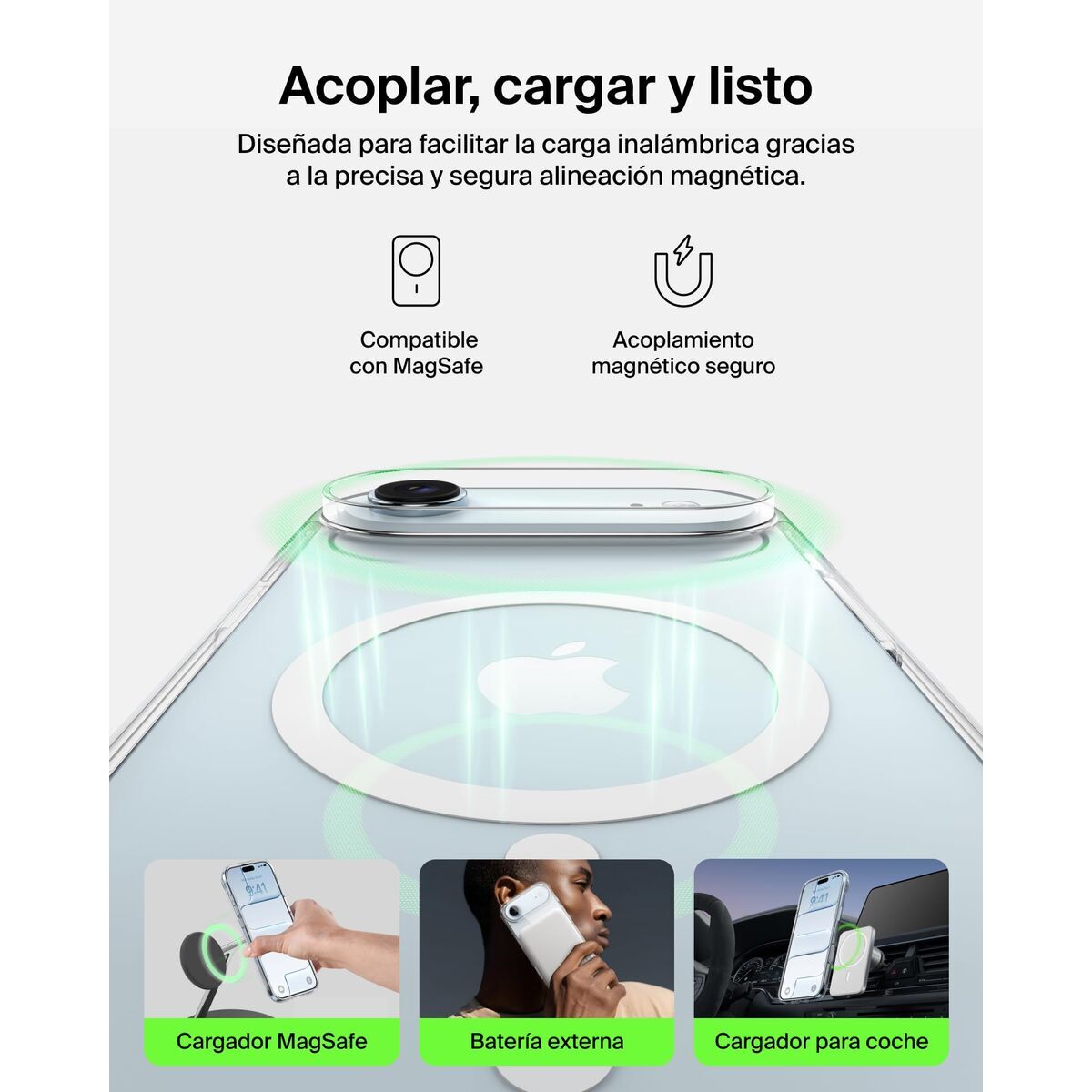 Bild von Mobile cover Belkin MSA033HQCL Transparent