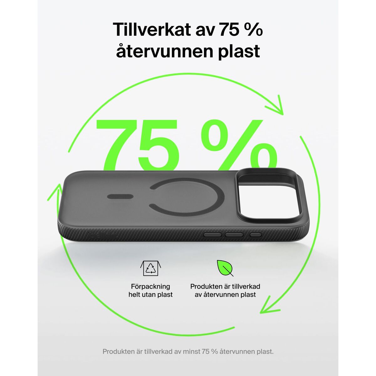Mobile cover Belkin iPhone 17 Black