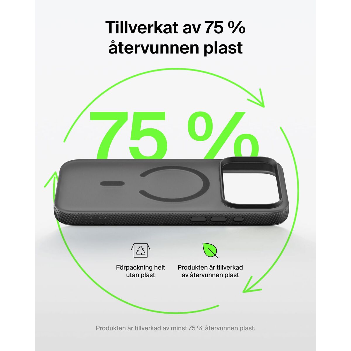 Mobile cover Belkin iPhone 17 Pro Black Apple