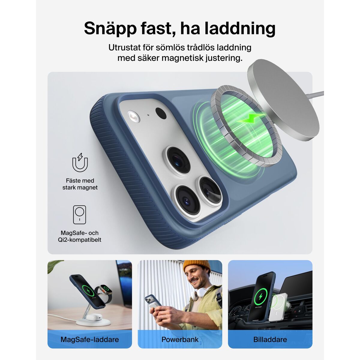 Picture of Mobile cover Belkin iPhone 17 Pro Blue Navy Blue