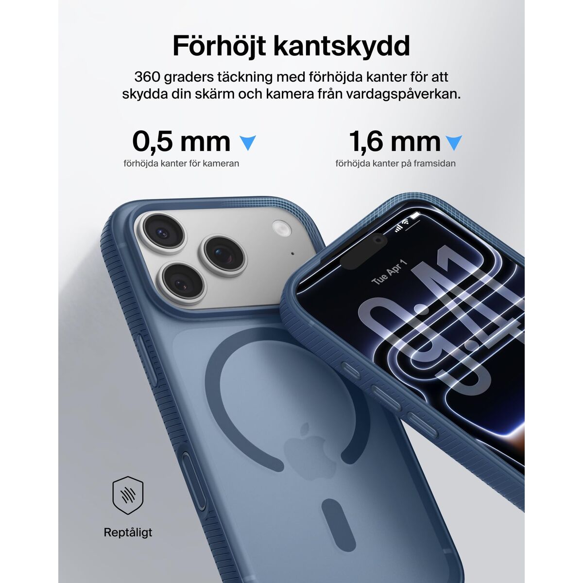Mobile cover Belkin iPhone 17 Pro Blue Navy Blue