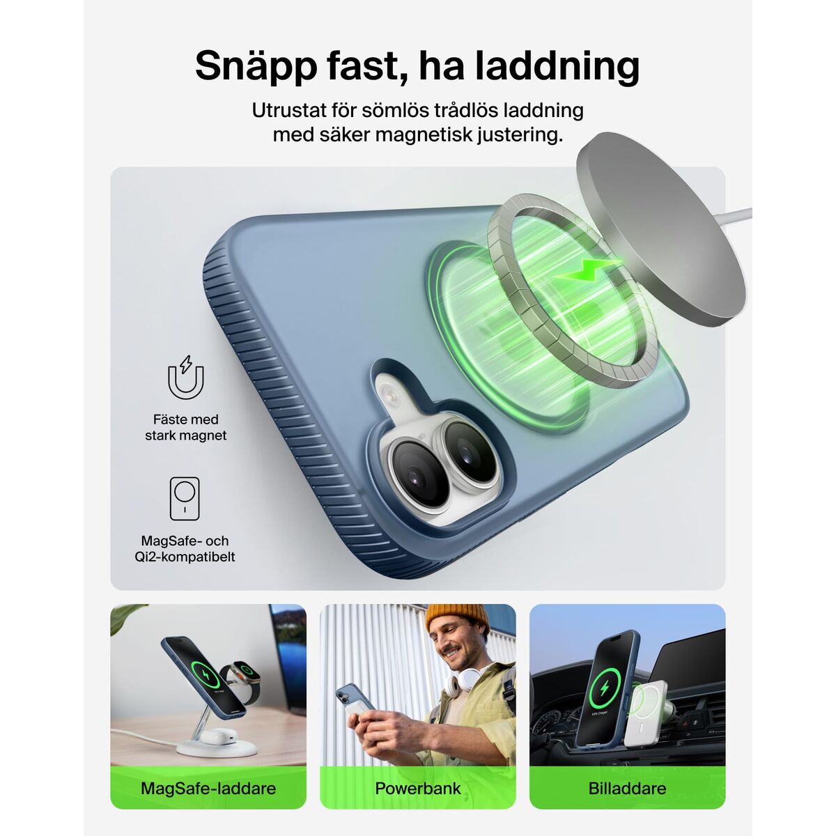 Picture of Mobile cover Belkin iPhone 17 Blue Navy Blue