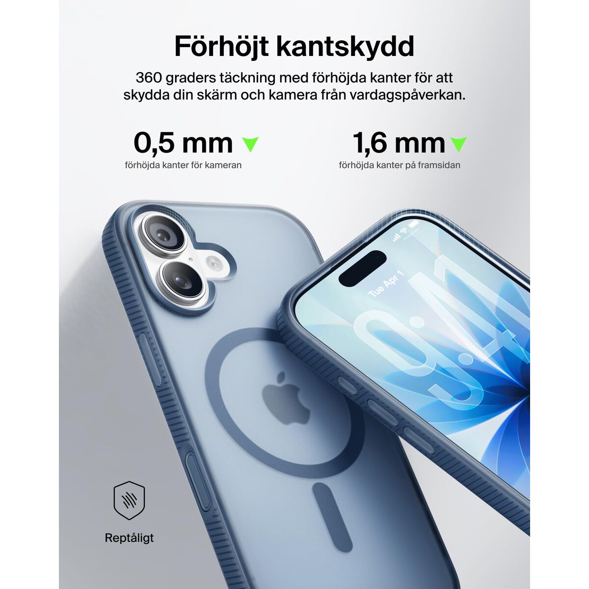 Picture of Mobile cover Belkin iPhone 17 Blue Navy Blue