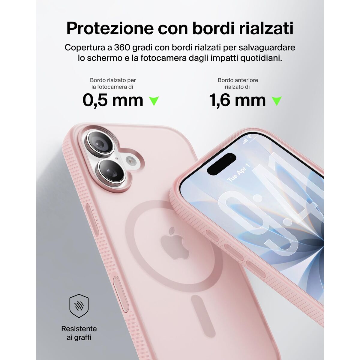Mobile cover Belkin MSA034HQPK Pink