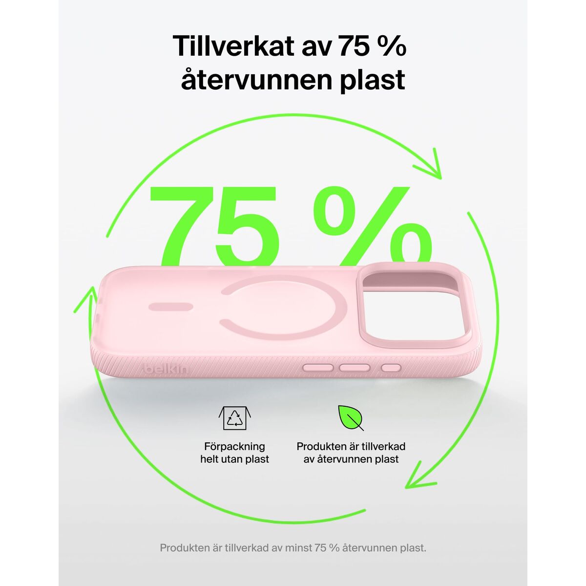 Mobile cover Belkin iPhone 17 Pro Pink Apple