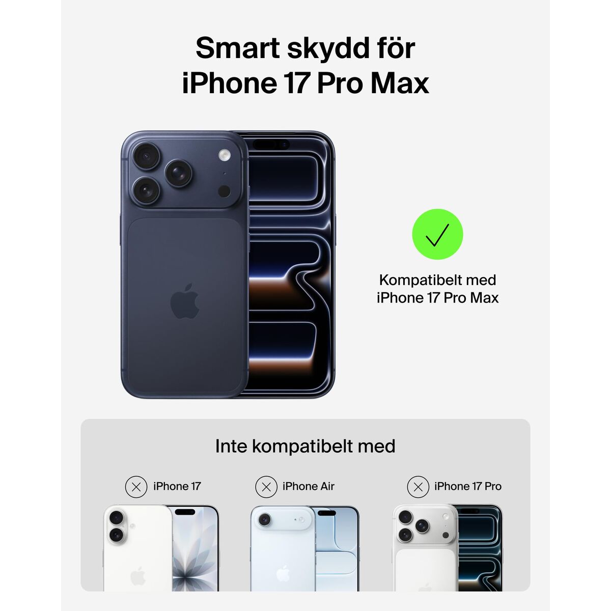 Mobile cover Belkin iPhone 17 Pro Max Black Apple