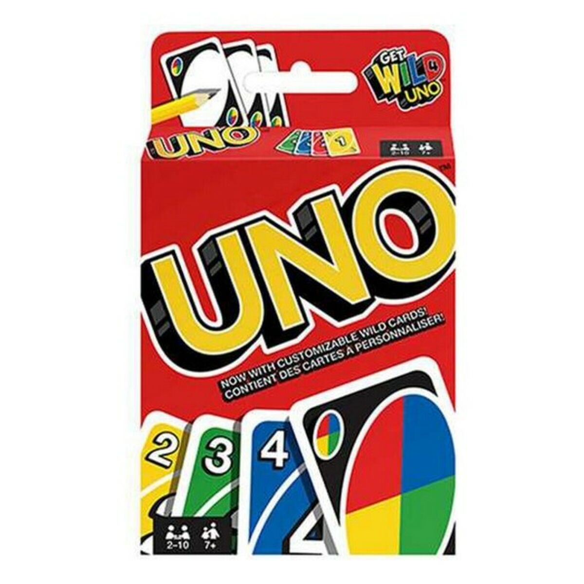 Επιτραπέζιο Παιχνίδι Uno Mattel UNO Cartas