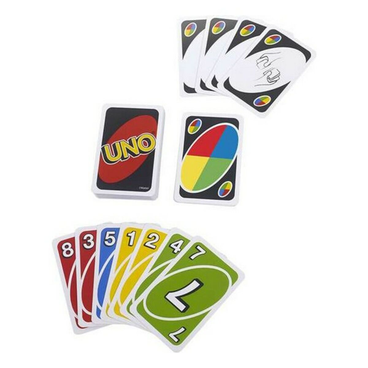 Bordspel Uno Mattel UNO Cartas