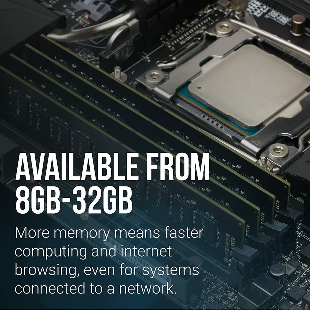 Afbeeldingen van RAM Memory PNY MD16GSD43200-TB 16 GB DDR4 3200 MHz CL22